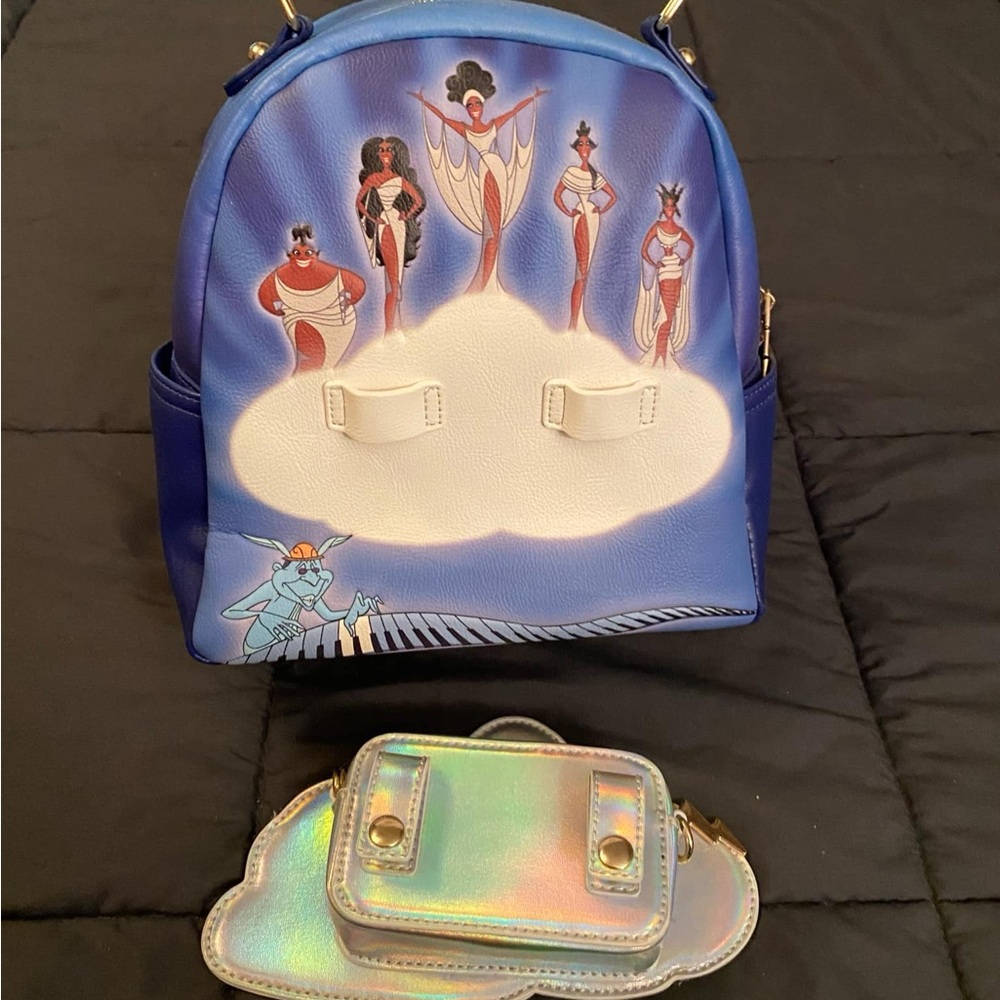 Her universe Disney Hercules muse backpack purse